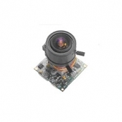 MDC-2020 VTD Модульная видеокамера с вариофокальным объективом, 1/3" CMOS, 550ТВЛ, Объектив 2.8~11.0мм, S/N: 52dB, 0.5Лк(Цвет)/0.25(Ч/б), Убираемый ИК-фильтр, BLC, AGC, 12В DC, 60мА