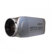 MDC-5220 Z27 Корпусная видеокамера День/Ночь с 27x оптическим увеличением, 1/4" Super HAD CCD, 600ТВЛ, Объектив Трансфокатор 3.6~97.2мм, S/N: более 48dB, 0.5Лк(Цвет)/0.1Лк(Ч/б)/0.0005Лк (DSS вкл.), Убираемый ИК-фильтр, AWB, BLC, AGC, DSS, OSD, 12В DC