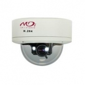 MDC-i8090 VTD-30H Купольная 2.3 мегапиксельная IP-камера День/Ночь в антивандальном кожухе с нагревательными элементами и ИК-подсветкой, 1/3" CMOS, Объектив 3.5~16.0мм, 1920х1080 (30 к/сек), 0.5Лк(Цвет) / 0Лк(ИК-подсветка вкл)