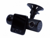 AR540 запись видео 1280x480 при 30 к/с  вторая камера 640*480 при 30 к/с с экраном 2", датчик движения (G-сенсор),  GPS