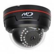 MDC-i7020 FTD-30 Купольная IP-камера День/Ночь с ИК-подсветкой, 1/3" CMOS, Объектив 3.6мм, 720х480 (30 к/сек), 0.5Лк(Цвет) / 0Лк(ИК-подсветка вкл), Убираемый ИК-фильтр, ИК-подсветка (30 ИК-диодов)
