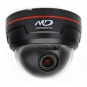 MicroDigital Видеокамера MDC-H7290 VTD-U Купольная камера с изображением высокой четкости HD-SDI (SMPTE-292M), 2.0 Мegapixel 1/3'' Progressive CMOS, 0.5(Цвет) / 0.25 (Ч/б), Убираемый ИК-фильтр, 3.5~16.0мм, 1920х1080