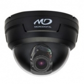  MDC-7220 WDN Купольная видеокамера День/Ночь, PIXIM 1/3" High Sensitivity Digital Sensor с прогрессивным сканированием, широкий динамический диапазон 128 дБ, 690ТВЛ, S/N: более 52dB, 0.1Лк(Цвет) / 0.03Лк(Ч/б) / 0.001Лк(DSS вкл), Объектив 3.5~16.0мм