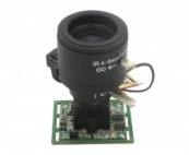 BL580 C D/N VA3 1/3, (CCD-Sony)  580ТВЛ, 0.05лк (Цвет) / 0.0002лк (Sens-UP), OSD меню (управление на проводе питания), поддержка объективов с АРД, BLC, AGC