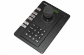 КМК-203 PTZ клавиатура для управления скоростными купольными видеокамерами; порты: RS-485; скорость протокола 2400-9600Bps; ч/б ЖКИ дисплей; 3D джойстик